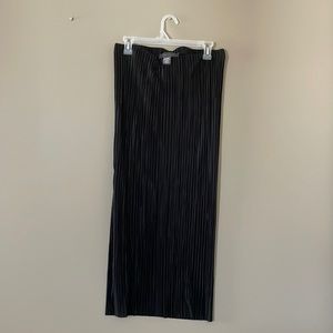 Black Straight Skirt Glitter PARTY